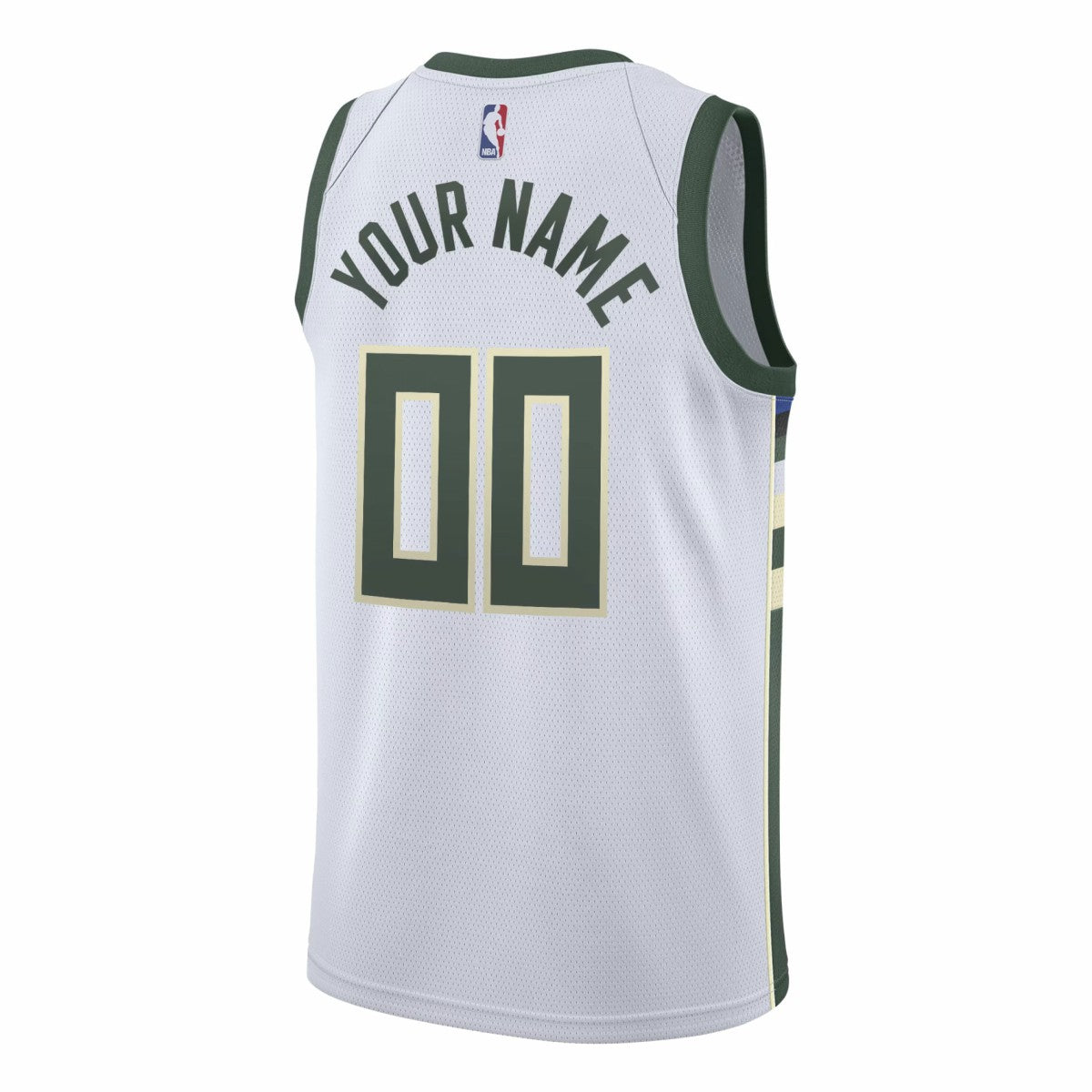 Milwaukee Bucks Swingman Custom Jersey White - Association Edition | Nike sale