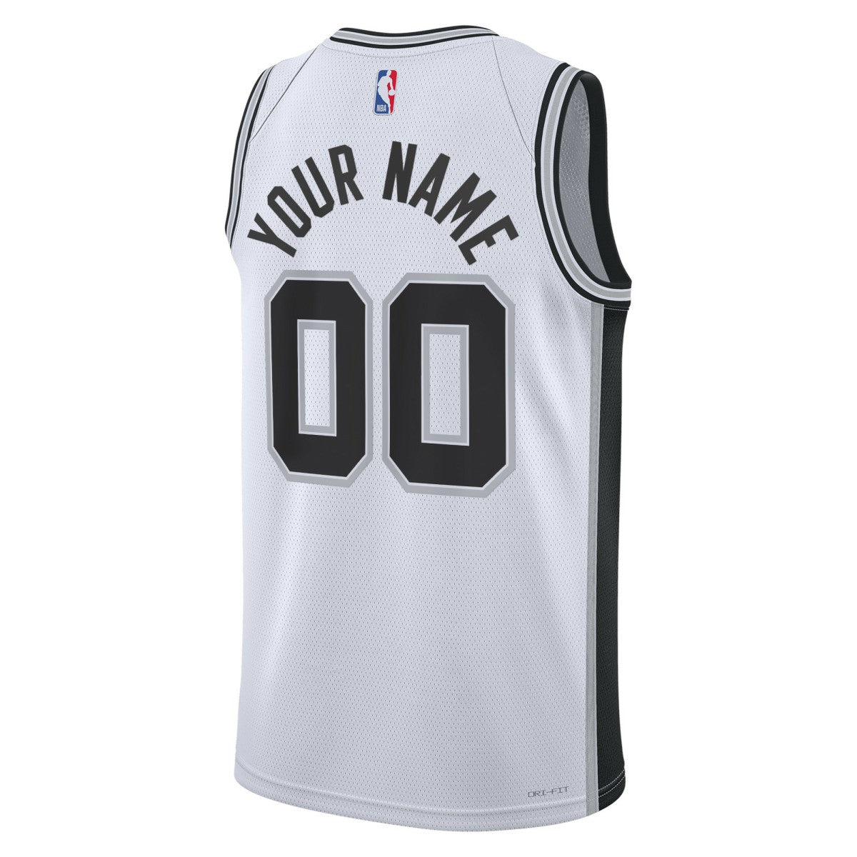 San Antonio Spurs Unisex Swingman Custom Jersey White - Association Edition | Nike outlet