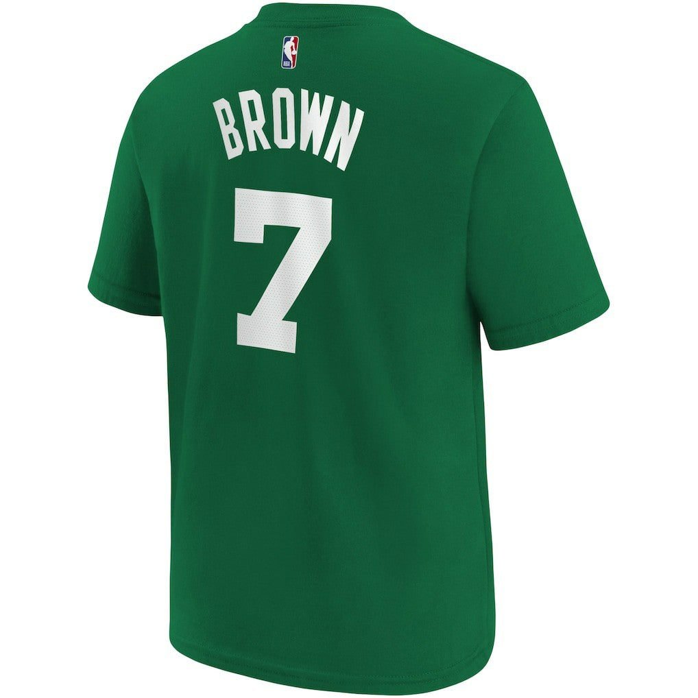 Jaylen Brown Boston Celtics Youth Icon Name & Number T-Shirt - Kelly Green sale