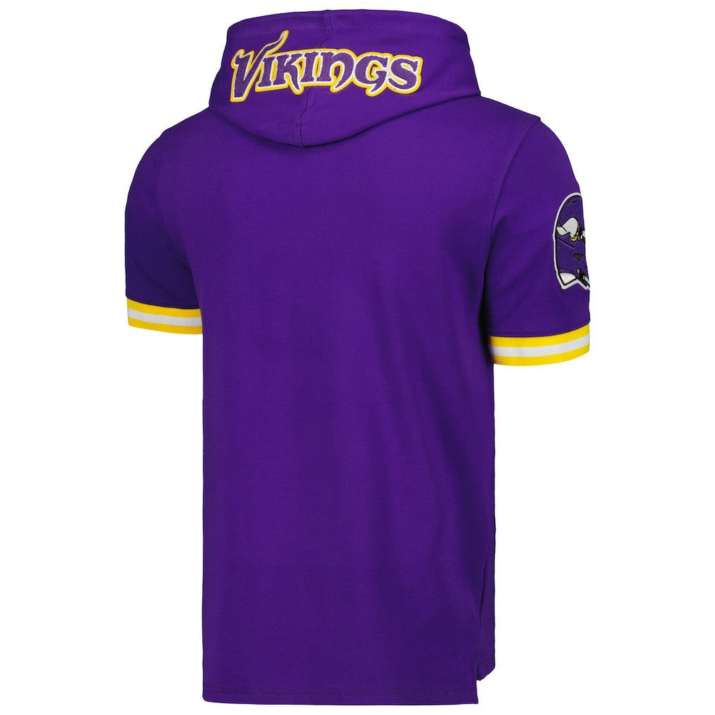 Justin Jefferson Minnesota Vikings Pro Standard Player Name & Number Hoodie T-Shirt - Purple discount
