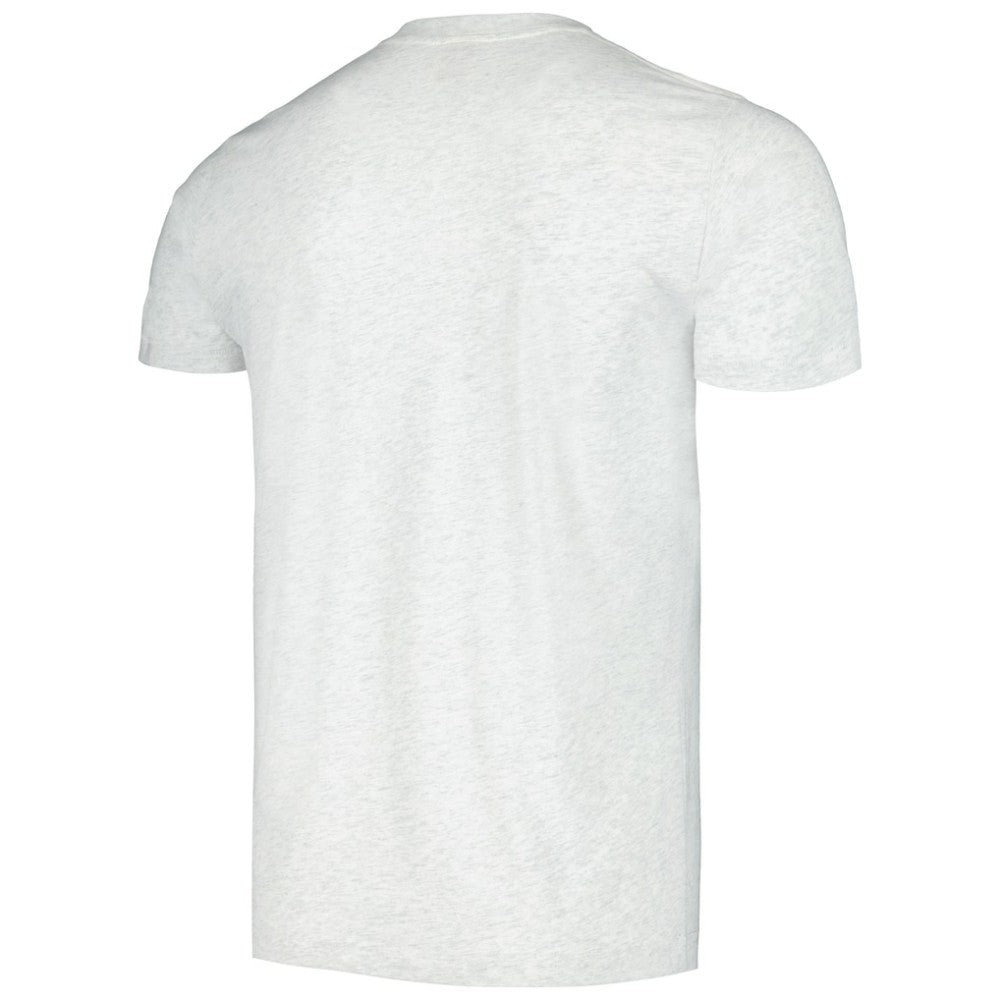 Chicago Cubs Homage Bleacher Bums Hyper Local Tri-Blend T-Shirt - Ash