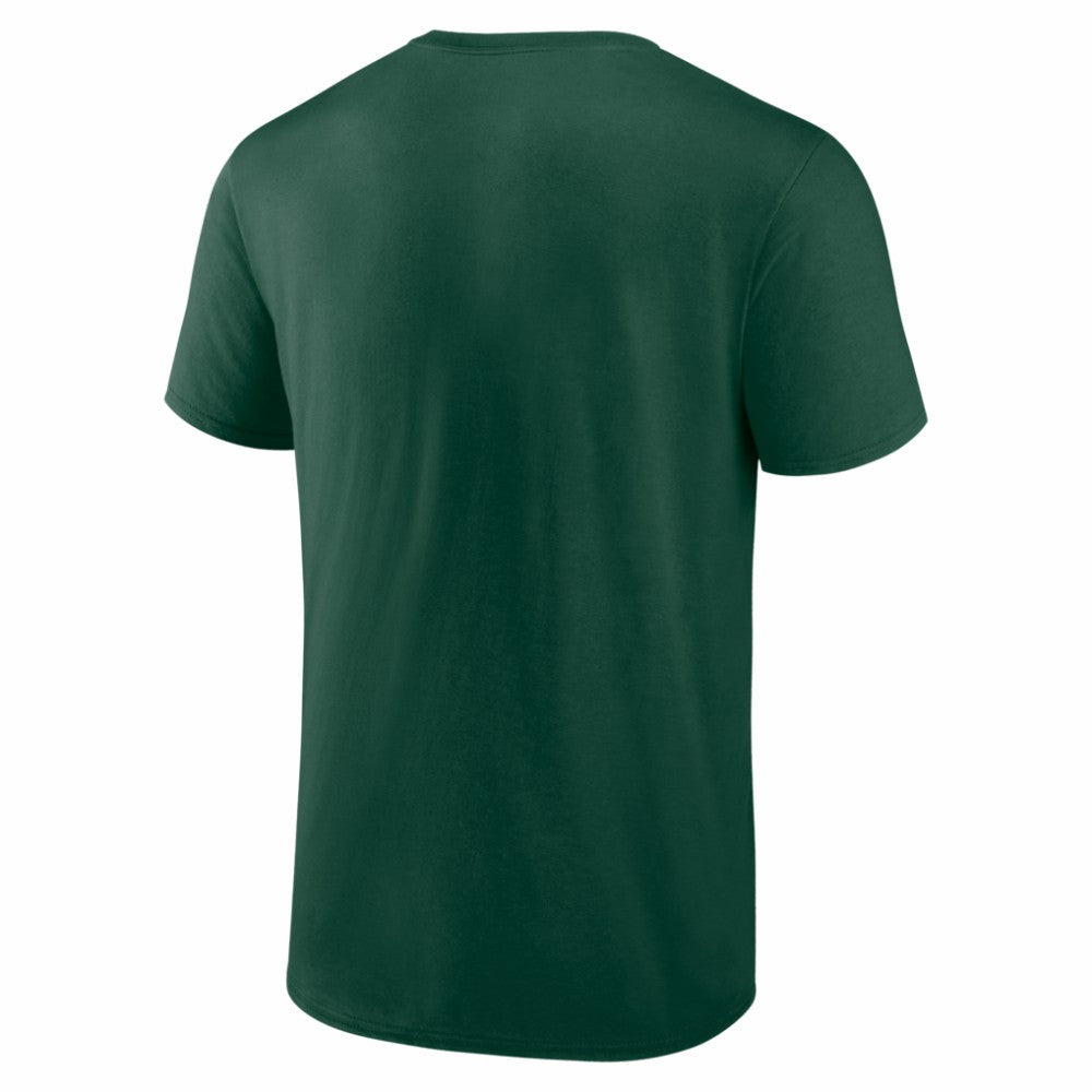 Athletics Logo Athletic Heart and Soul T-Shirt - Green