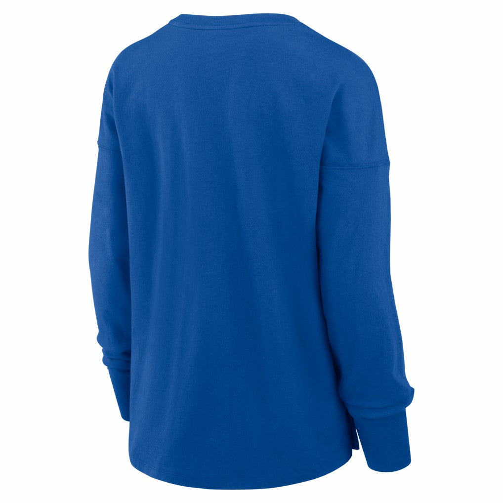 Buffalo Bills Women's Essential Long Sleeve T-Shirt - Royal cheap