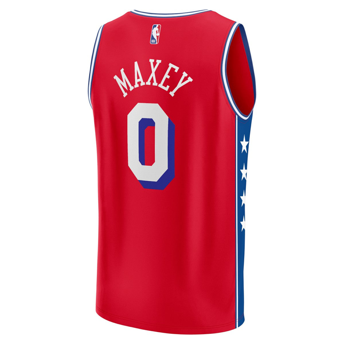 Tyrese Maxey Philadelphia 76ers Youth Fast Break Player Jersey - Statement Edition - Red | Fanatics sale