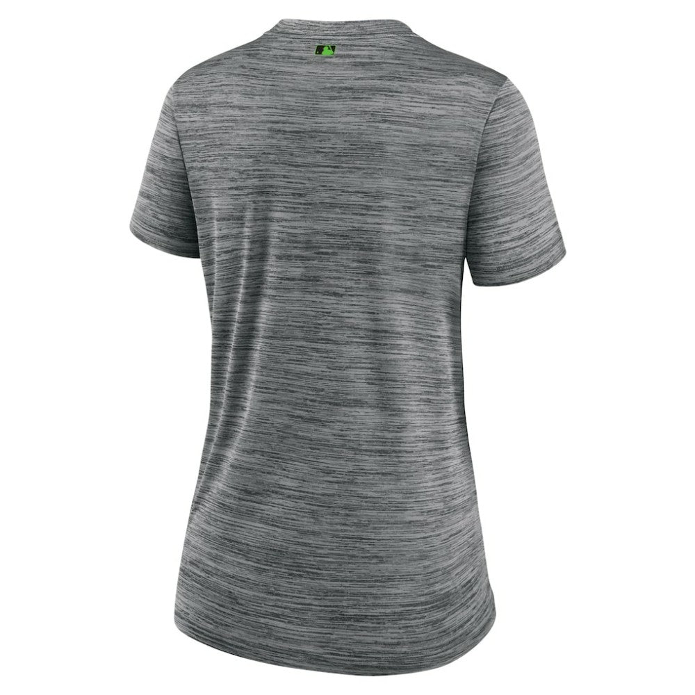 Tampa Bay Rays Women's 2024 City Connect Authentic Collection Velocity Performance T-Shirt - Charcoal | Nike