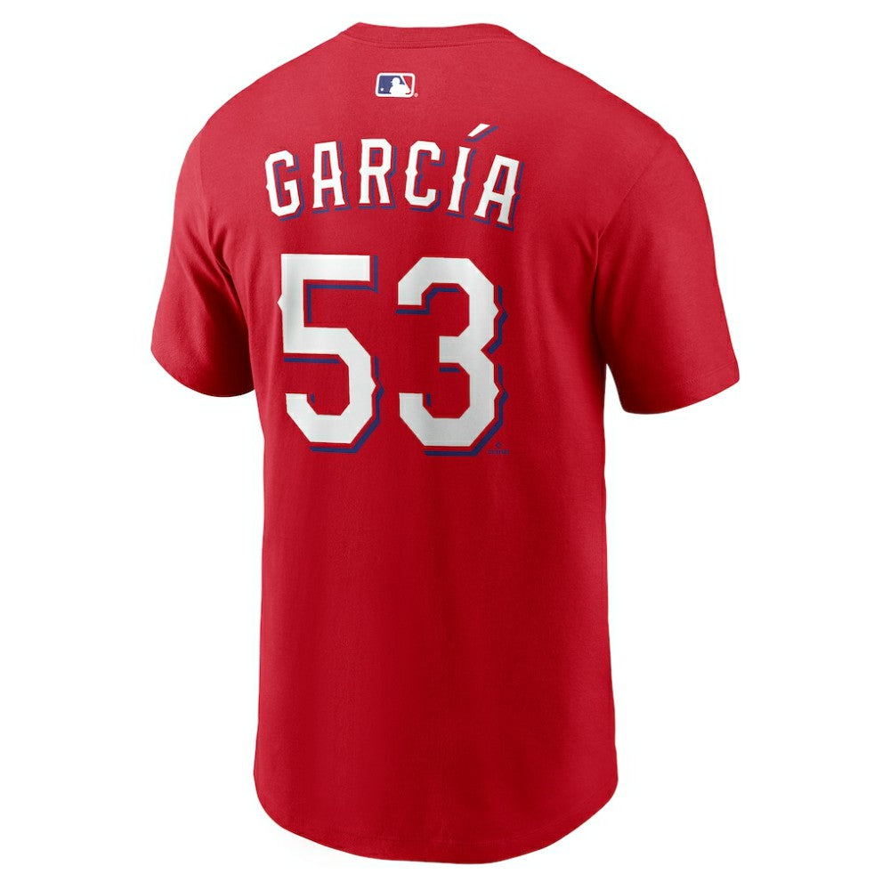Adolis Garcia Texas Rangers Name & Number T-Shirt - Red | Nike