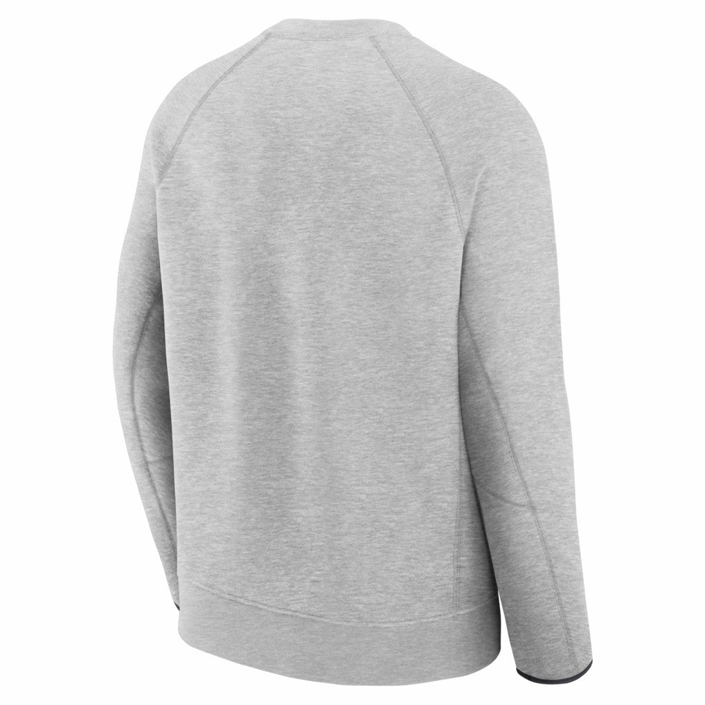 Chicago Bears Tech Fleece Raglan Sweatshirt - Heather Gray | Nike for sale