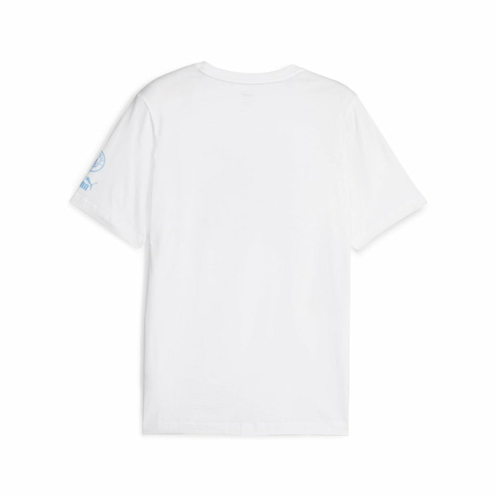 Manchester City FtblCore Graphic T-Shirt - White | Puma discount