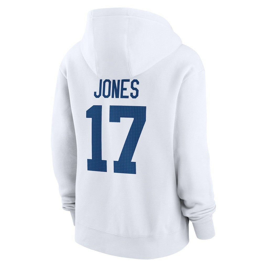 Daniel Jones Indianapolis Colts Women's Player Name & Number Fleece Hoodie - White | Nike on sale
