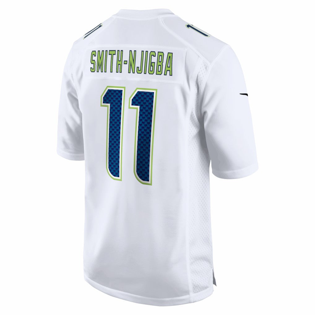 Jaxon Smith-Njigba Seattle Seahawks Super Bowl LX Patch Tundra Fashion Game Jersey - White | Nike discount