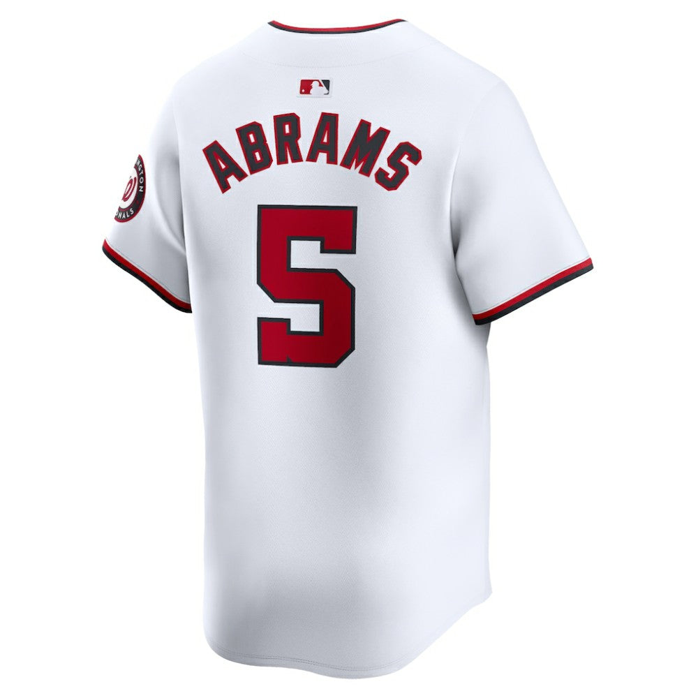 CJ Abrams Washington Nationals Home Limited Player Jersey - White | Nike