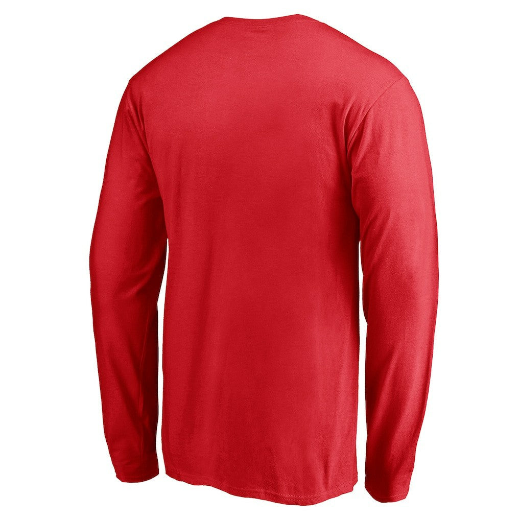 Atlanta Hawks Team Arch Knockout Long Sleeve T-Shirt - Red discount