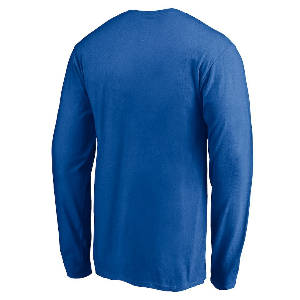 Detroit Pistons Team Arch Knockout Long Sleeve T-Shirt sale - Blue shop
