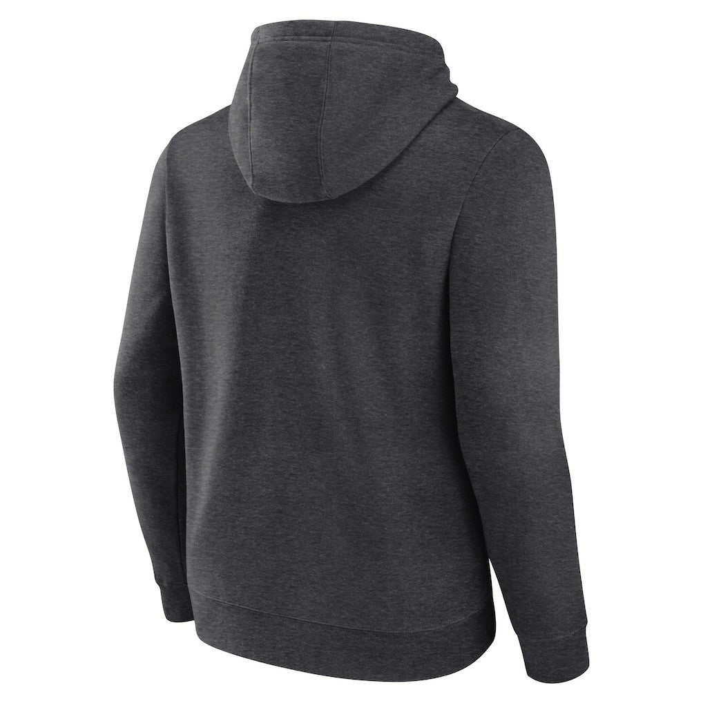 Brooklyn Nets Primary Logo Pullover Hoodie - Heather Charcoal | Fanatics sale