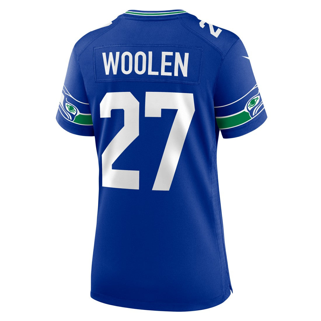 Tariq Woolen Seattle Seahawks Women's Throwback Player Game Jersey - Royal | Nike cheap