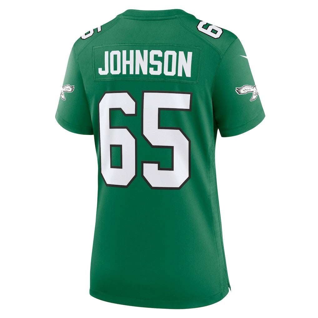Lane Johnson Philadelphia Eagles Women's Alternate Game Jersey - Kelly Green | Nike outlet