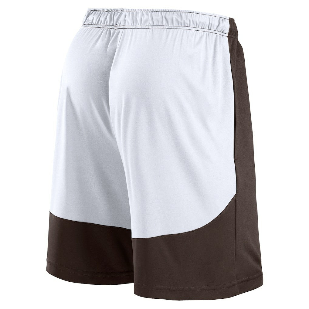 Cleveland Browns Go Hard Shorts - Brown/White sale