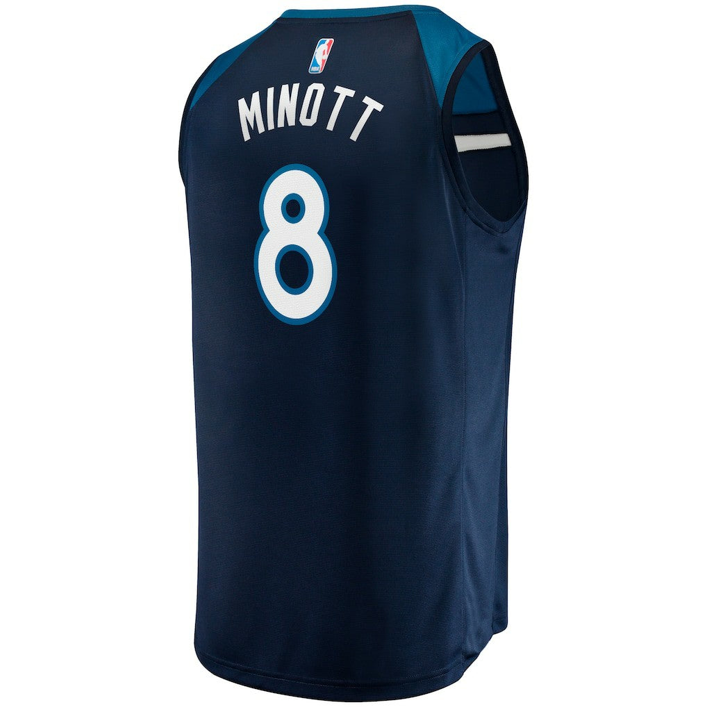Josh Minott Minnesota Timberwolves Fast Break Player Jersey - Icon Edition - Navy | Fanatics cheap