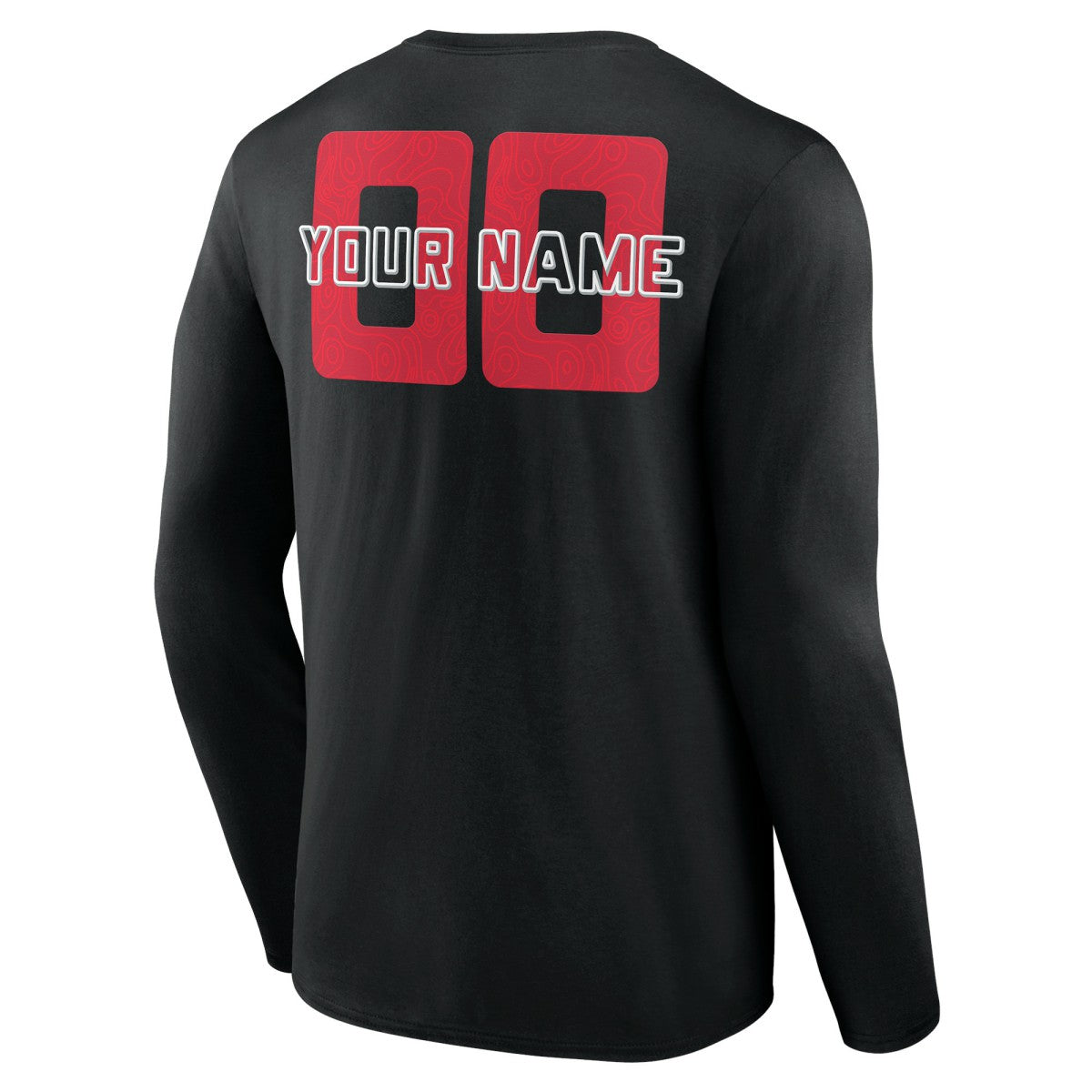 Toronto Raptors Stellar Personalized Name & Number Long Sleeve T-Shirt - Black outlet