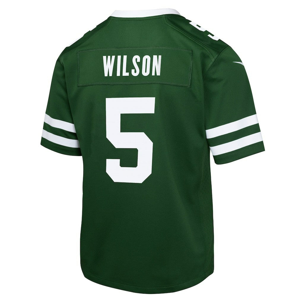 Garrett Wilson New York Jets Youth Game Jersey - Green | Nike discount