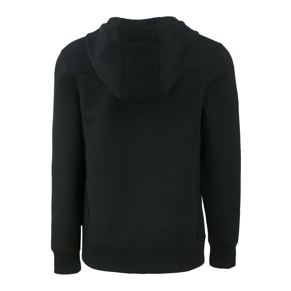 San Francisco 49ers Cutter & Buck Helmet Roam Eco Half-Zip Recycled Pullover Hoodie - Black online