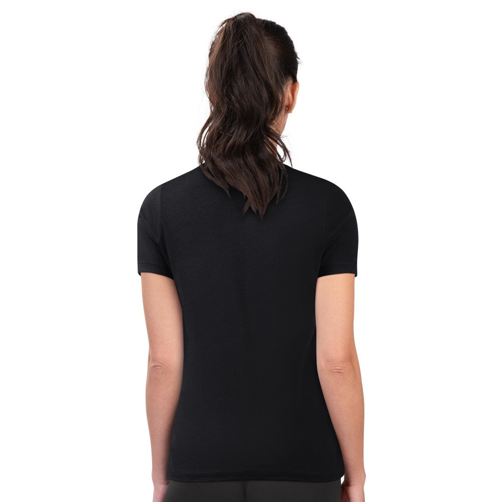 Cincinnati Reds G-III 4Her by Carl Banks Women's Super-Slim Fit Lightweight City Graphic T-Shirt - Black