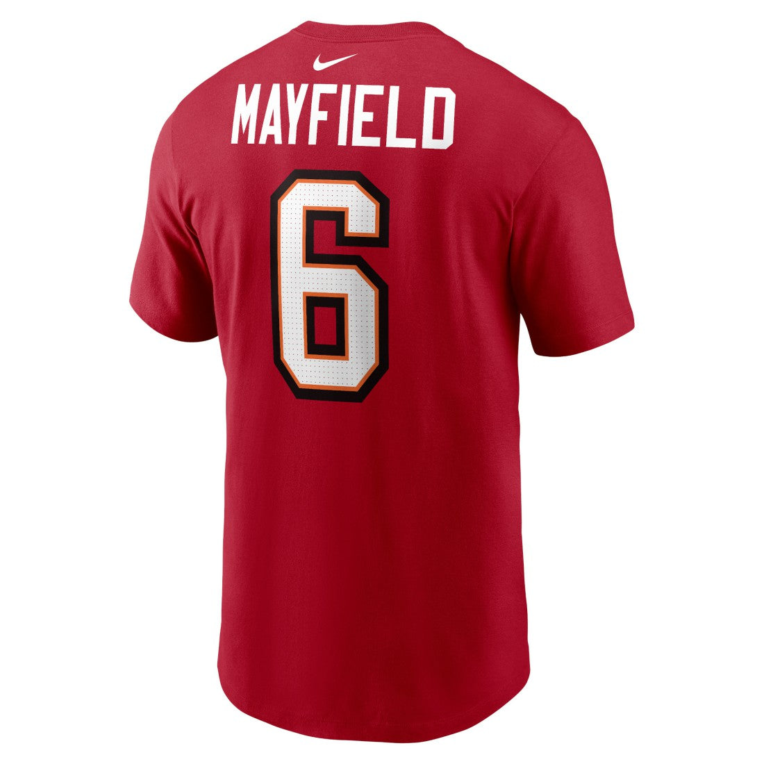 Baker Mayfield Tampa Bay Buccaneers Player Name & Number T-Shirt - Red | Nike discount