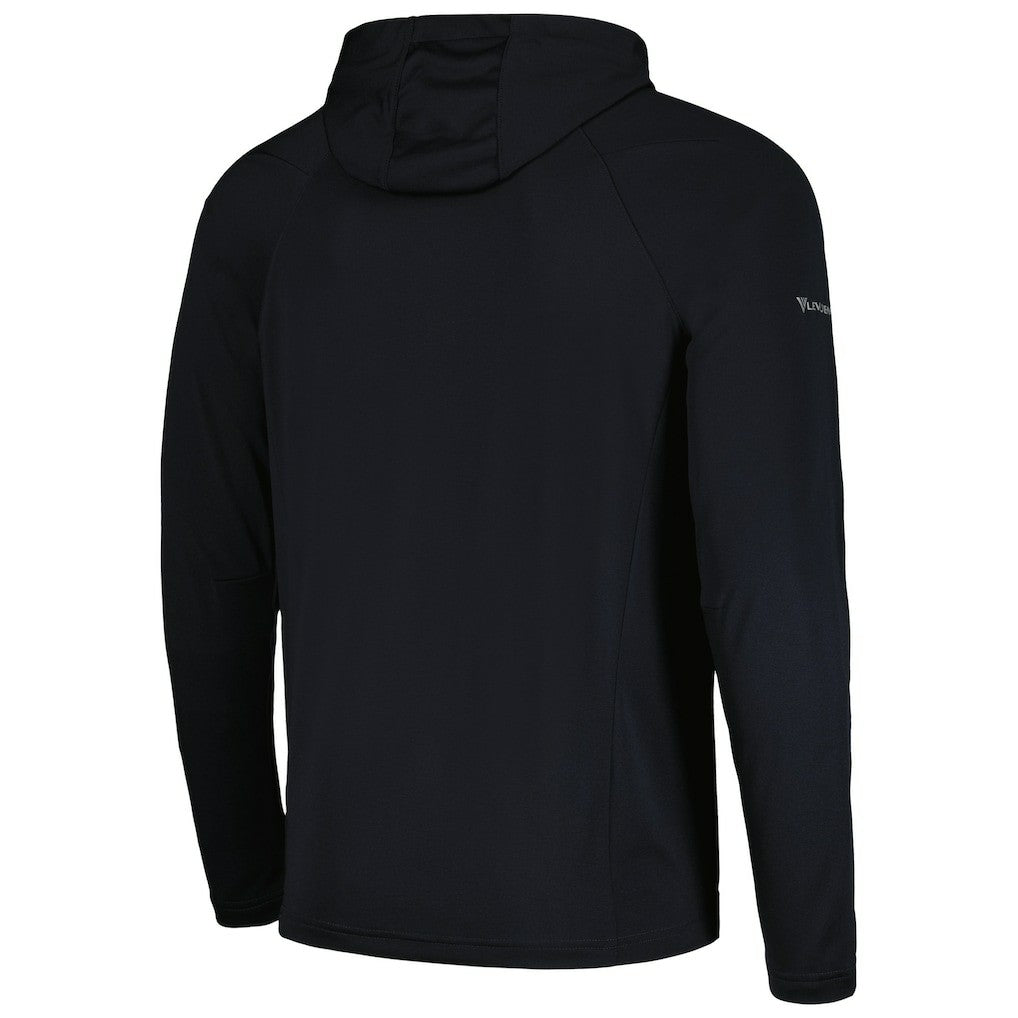 Brooklyn Nets Levelwear Zander Hoodie Raglan Quarter-Zip Top - Black online