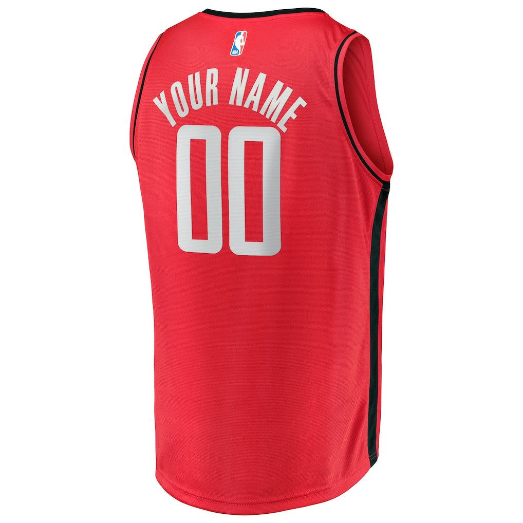 Houston Rockets Youth Fast Break Custom Replica Jersey - Icon Edition - Red | Fanatics on sale