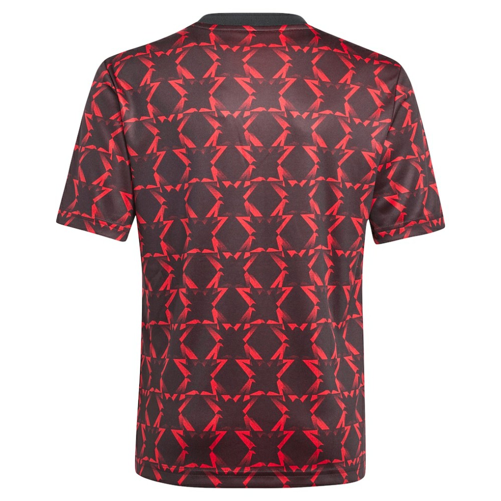 Manchester United Youth 2024/25 Pre-Match Top - Black | Adidas online