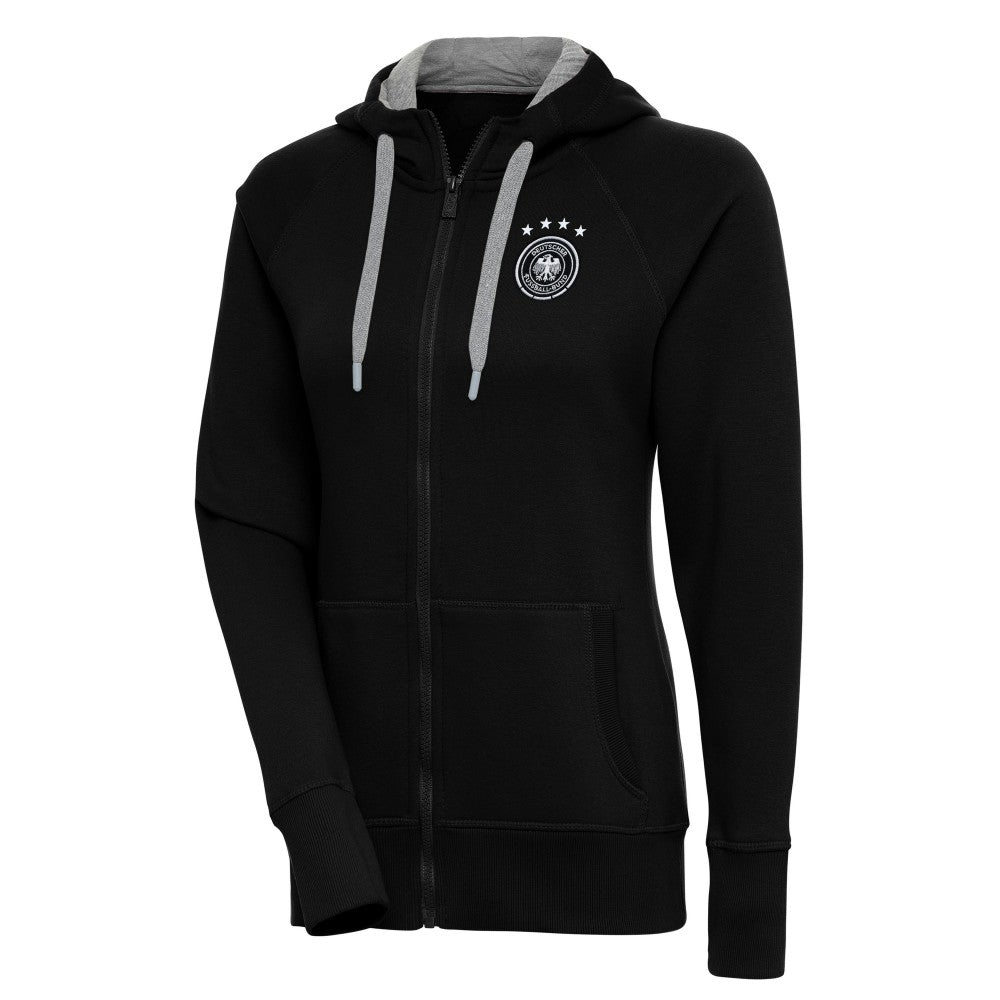 Germany National Team Women's Takeover Full-Zip Hoodie - Black for sale