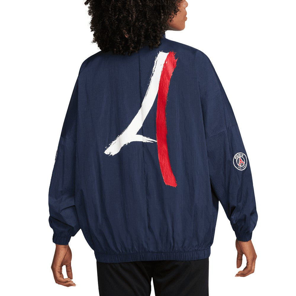 Paris Saint-Germain Women's Essential Windrunner Full-Zip Jacket - Navy | Nike discount