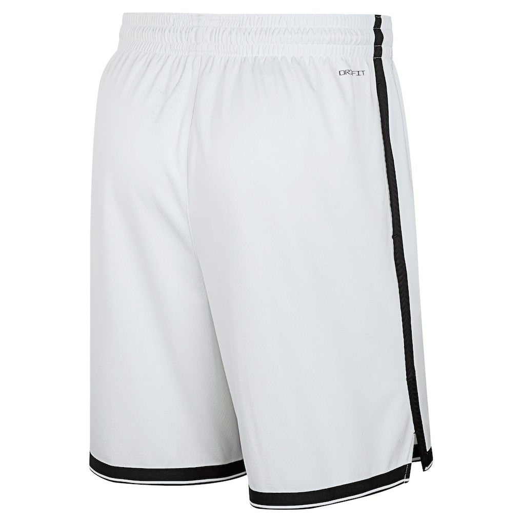 Brooklyn Nets 2024/25 Association Edition Swingman Shorts - White | Nike cheap