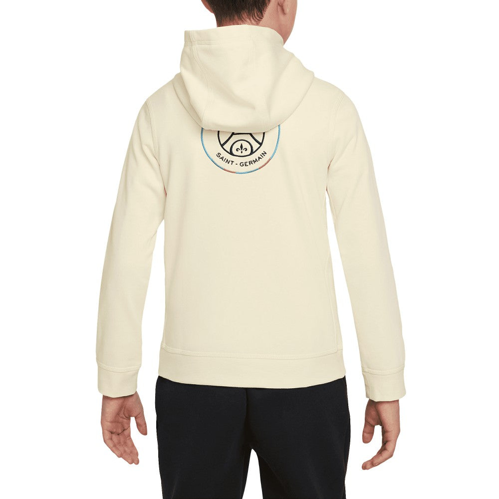 Paris Saint-Germain Youth Club Pullover Hoodie - Cream | Nike cheap