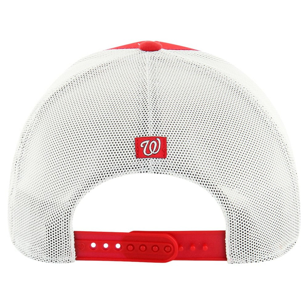 Washington Nationals Downburst Trucker Adjustable Hat - Red | 47 brand