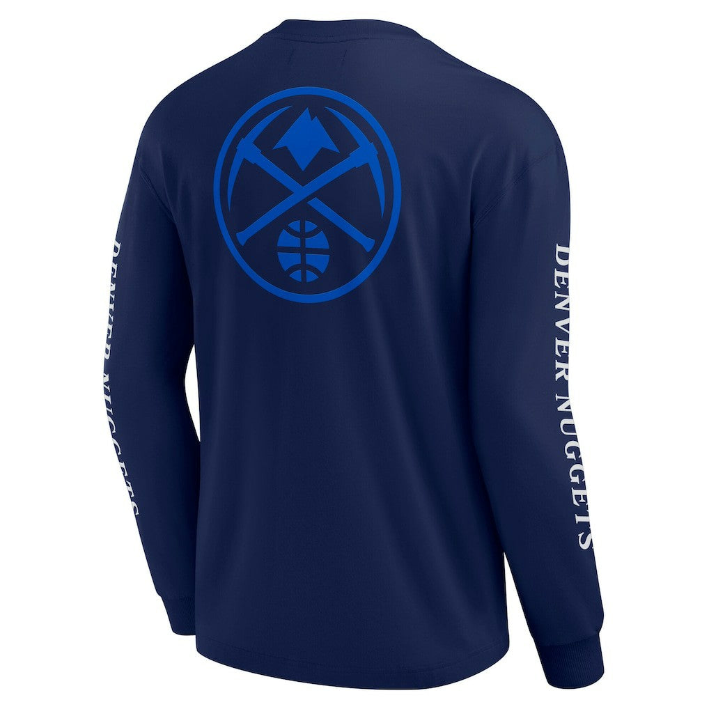 Denver Nuggets Elements Strive Long Sleeve T-Shirt sale - Navy | Fanatics cheap