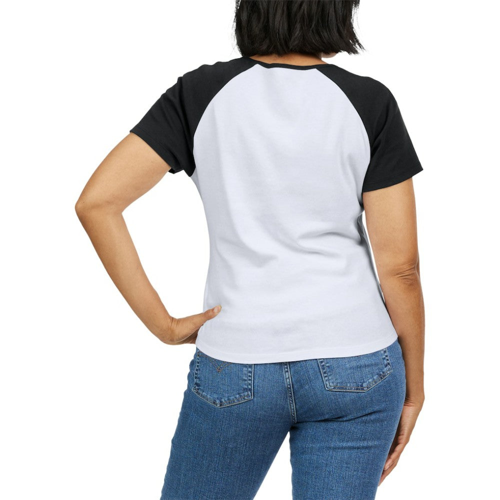 Chicago White Sox WEAR by Erin Andrews Women's Fitted Henley Raglan T-Shirt - White/Black