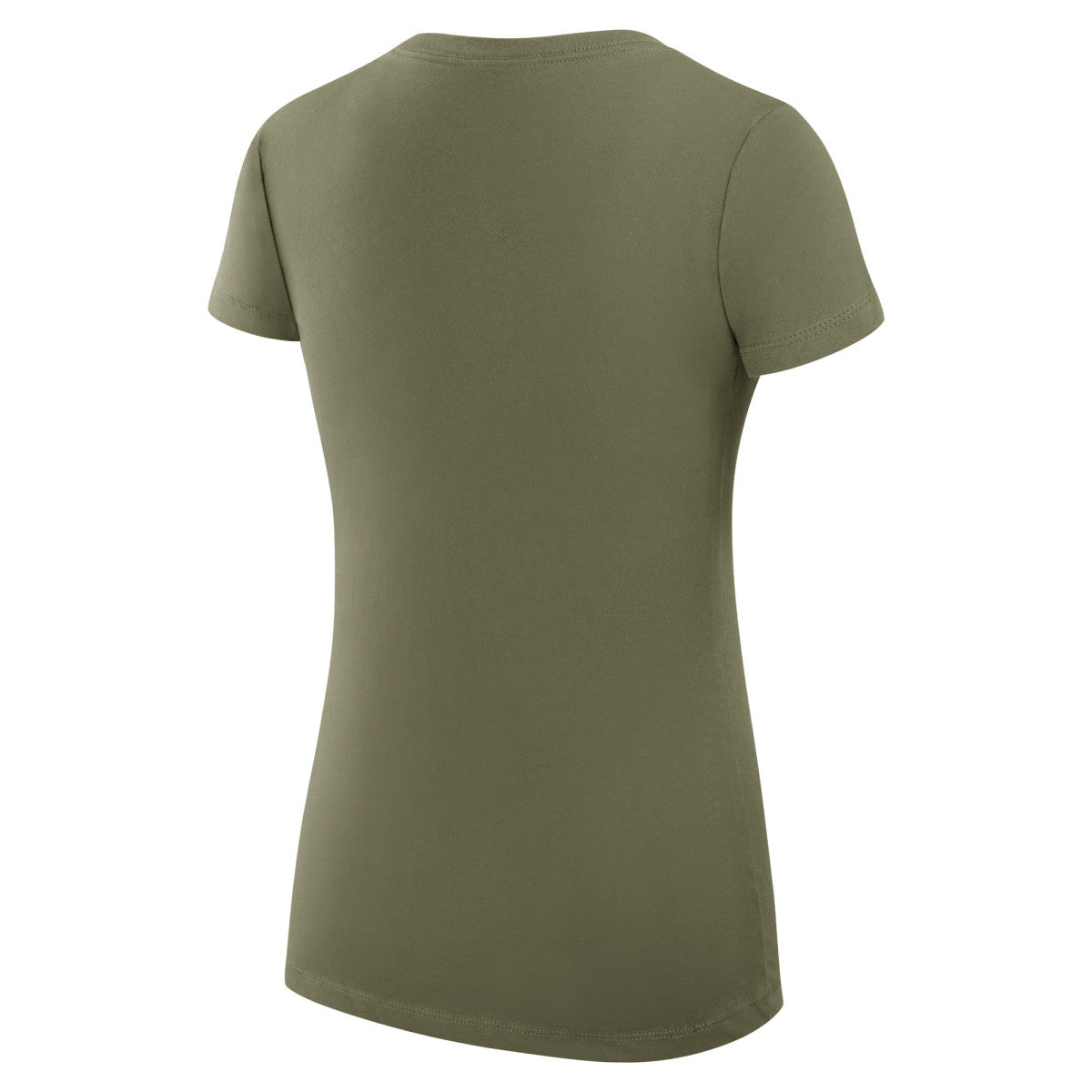 Milwaukee Bucks G-III 4Her by Carl Banks Women's Super-Slim Fit Lightweight Large City Logo V-Neck T-Shirt - Olive outlet