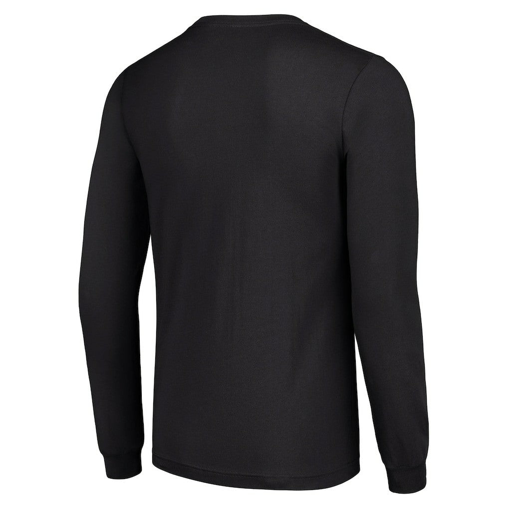 Minnesota Vikings Starter Half Helmet Logo Long Sleeve T-Shirt - Black cheap