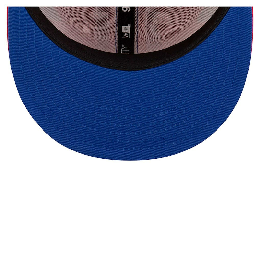 Buffalo Bills New Era Throwback Helmet 9FIFTY Snapback Hat - Red on sale
