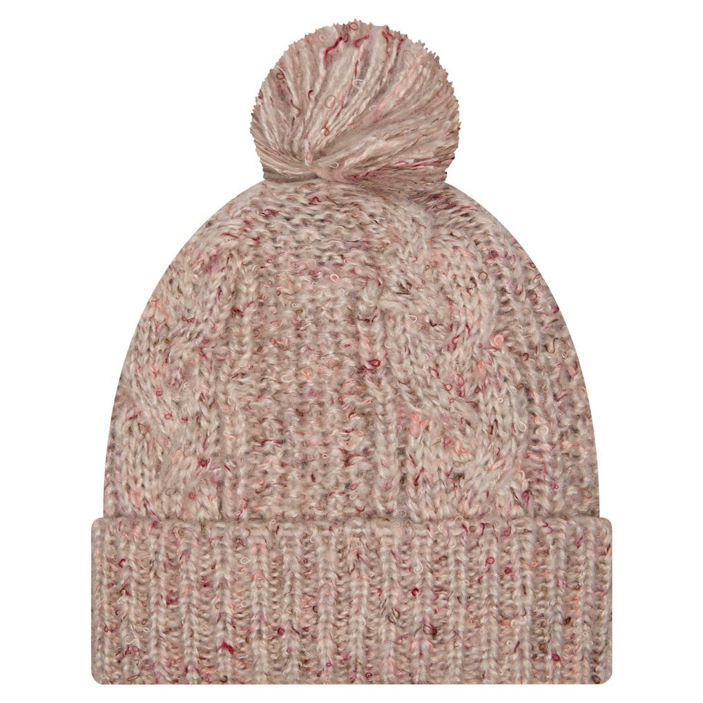 Miami Dolphins New Era Women's Trendy Tone Cuffed Knit Hat with Pom - Stone online