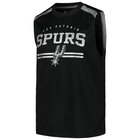 San Antonio Spurs Birdseye Muscle Tank Top - Black | Fanatics sale