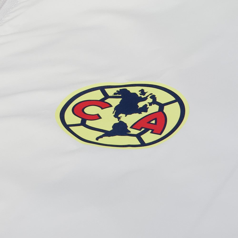 Club America Home Match Hoodie Full-Zip Windbreaker Jacket - White cheap