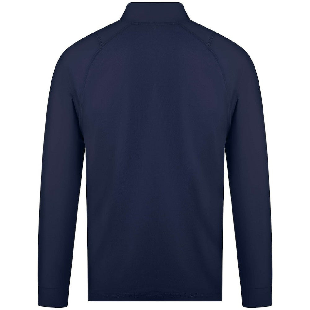 New York Yankees Levelwear Theory Insignia Quarter-Zip Pullover - Navy