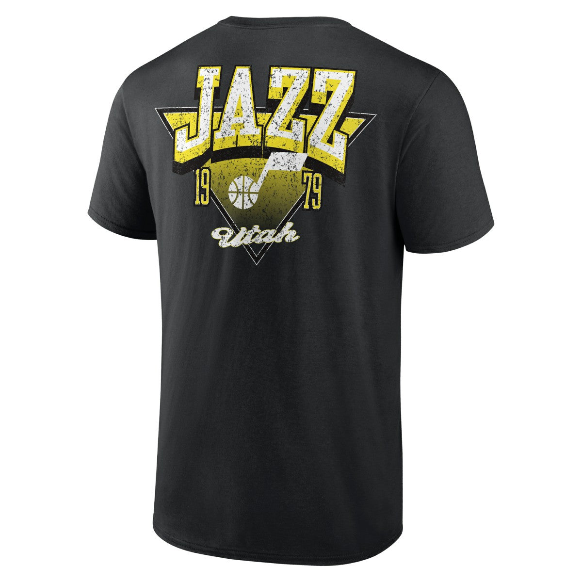Utah Jazz Logo Athletic Never Over T-Shirt - Black shop