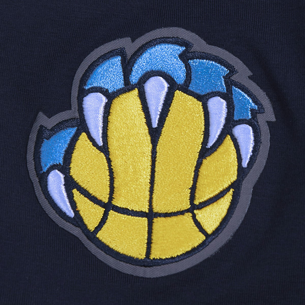 Memphis Grizzlies Pro Standard Women's Jewels Boxy Cropped T-Shirt - Navy for sale