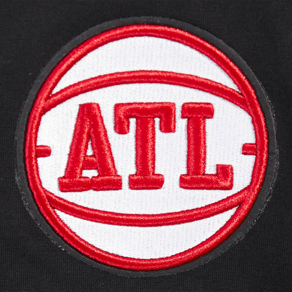 Atlanta Hawks Pro Standard Women's Jewels Boxy Cropped T-Shirt - Black outlet