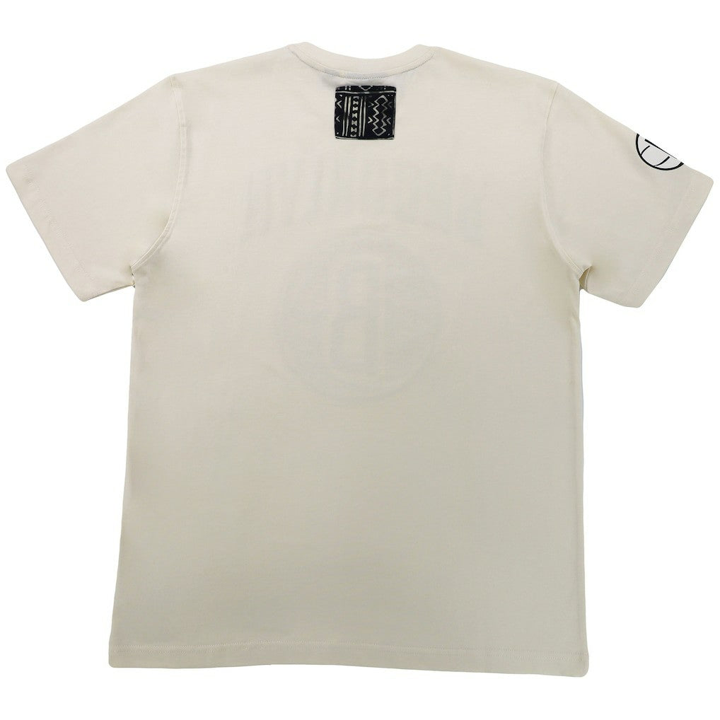 Brooklyn Nets NBA x Two Hype Unisex Culture & Hoops T-Shirt - Cream for sale