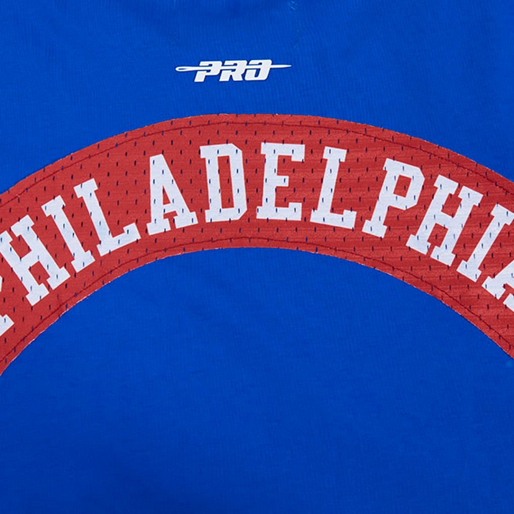 Philadelphia 76ers Pro Standard Made To Play Drop Shoulder T-Shirt - Royal outlet