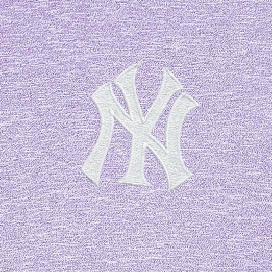 New York Yankees Antigua Hunk Quarter-Zip Top - Lavender